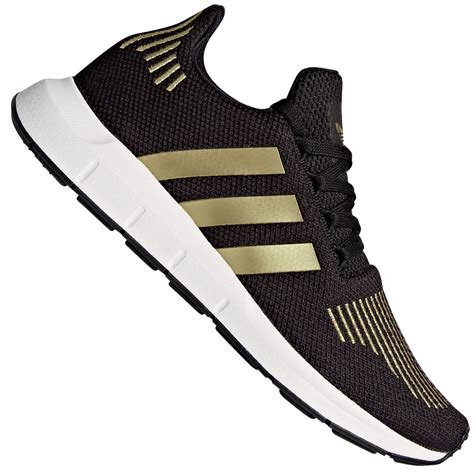 adidas laufschuhe schwarz gold|Adidas damenschuhe.